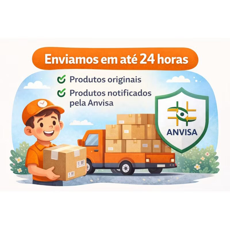 Envio em até 24 horas