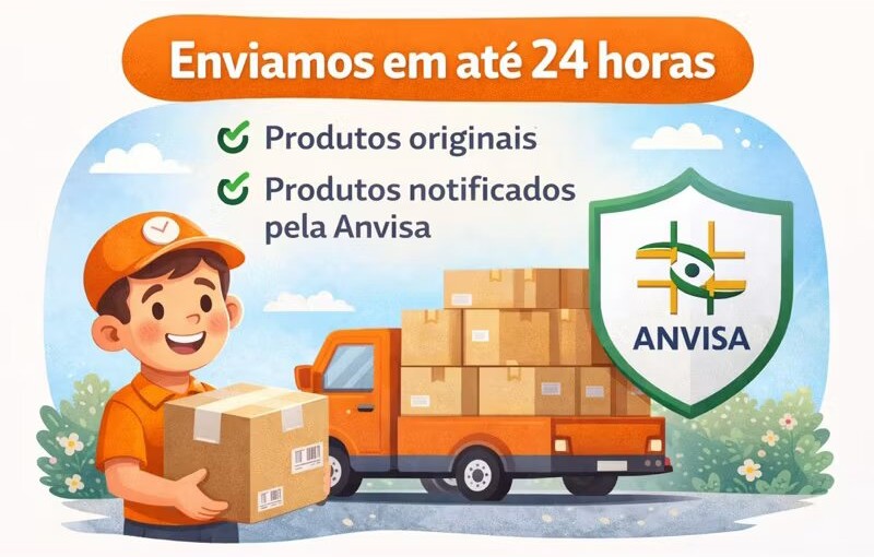 Envio em até 24 horas