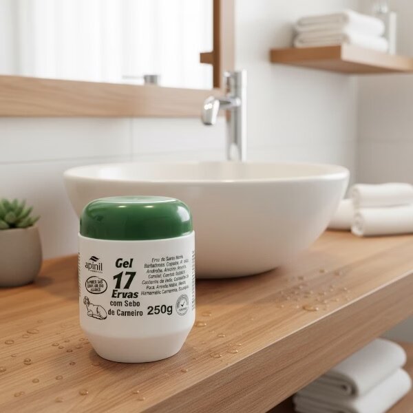 Gel 17 Ervas com Sebo de Carneiro