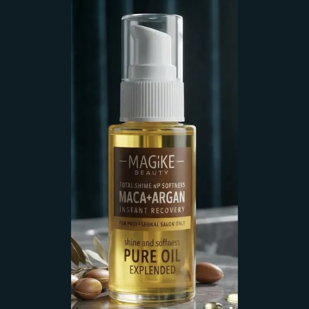 Óleo Capilar Maca + Argan Magike Beauty